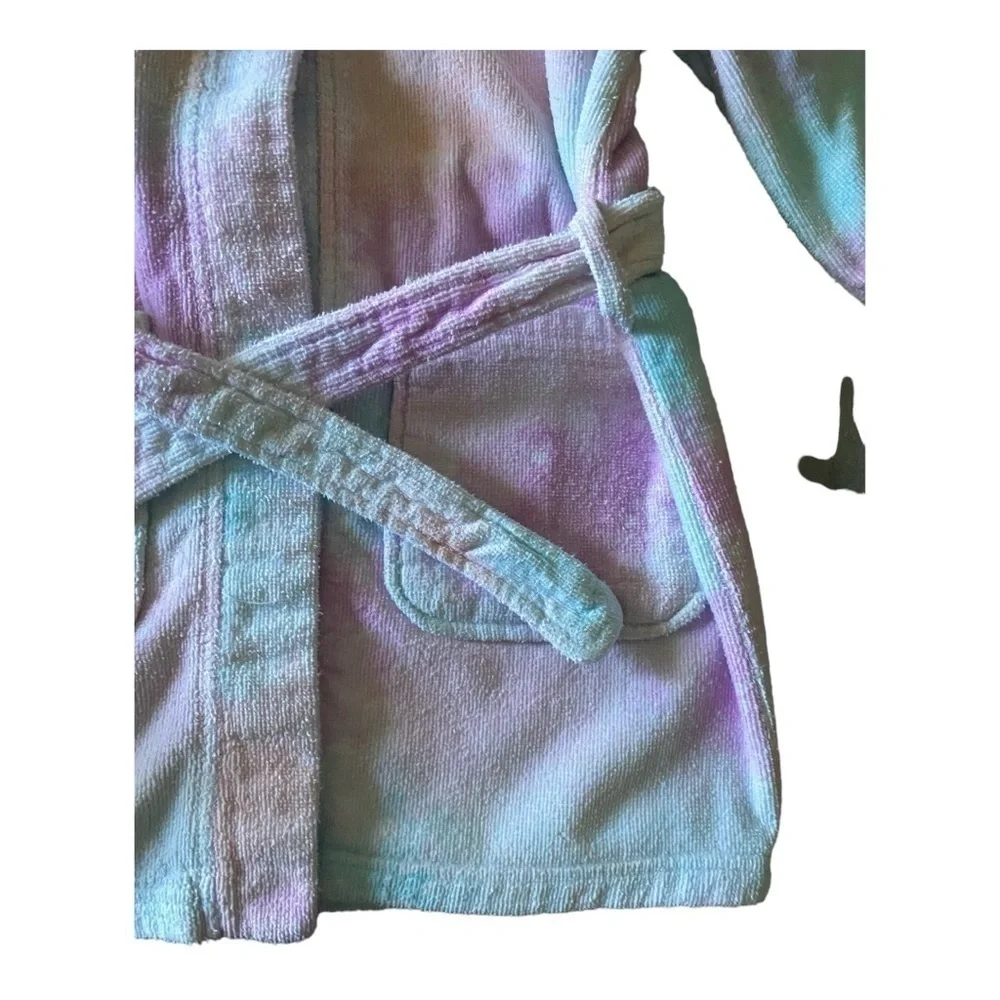 SAINT EVE-TERRY CLOTH UNICORN ROBE-Size 5/6